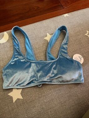X-Large  Bralette Top in Sky Blue new